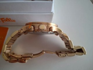 Reloj Folli Follie Dorado y Blanco