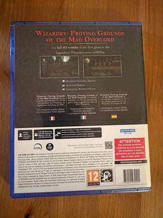 Wizardry: Proving Grounds of the Mad Overlord PS5