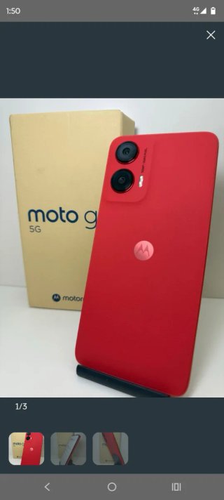 Motorola Moto G 5G Rojo Poco Uso con garantía
