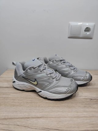 Vintage '01 Nike Pegasus silver 43