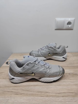 Vintage '01 Nike Pegasus silver 43