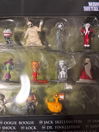 Nightmare Before Christmas Nano Metalfigs