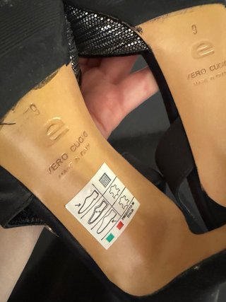 Scarpe décolleté slingback nere Elata