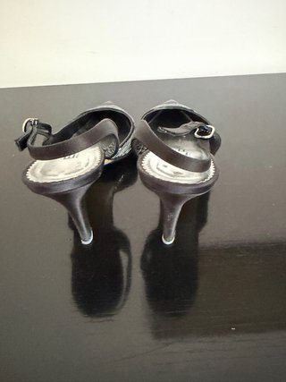 Scarpe décolleté slingback nere Elata