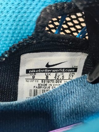Nike lunar tr1 black reflective 42,5