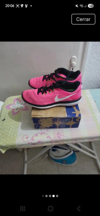 Zapatillas Nike Mujer Rosa y Blanco