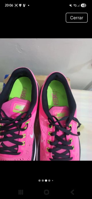 Zapatillas Nike Mujer Rosa y Blanco