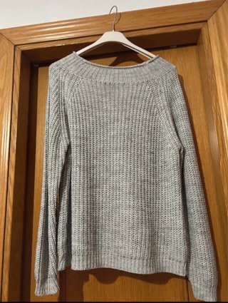 Jersey gris de punto