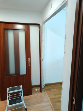 Puertas de madera con marcos