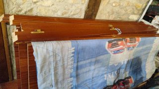 Puertas de madera con marcos