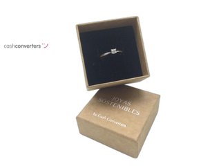 anillo oro 18k con piedra