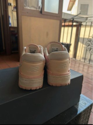 New Balance 550 Rosa Bianco