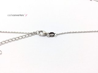 collar plata 925mm con piedra con circonita 21cm