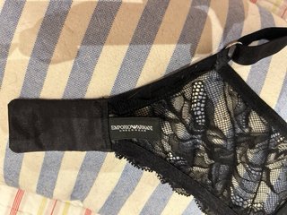 Sujetador Armani Aros Encaje Negro