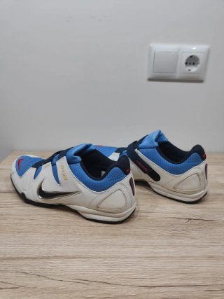 Nike Air spin trainer blanco azul 43