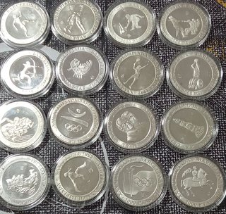 Monedas de Plata Olimpiadas Barcelona 92