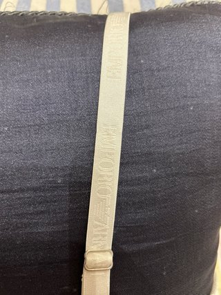 Sujetador Armani Aros Encaje Elegante Blanco
