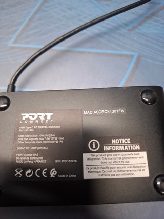 USB-C portátil Port Connect 4K