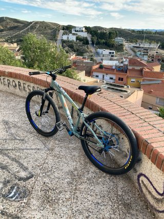 Bici de wheelie