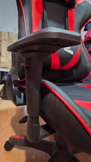 Silla Gaming 1337 Industries Negra/Roja