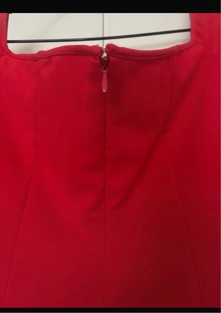 Vestido Largo Zara Rojo