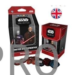 Star Wars Unlimited: Twin Suns Deck Aprendiz y Maestro (Inglés)
