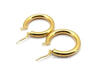 argollas oro 18k