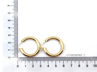 argollas oro 18k
