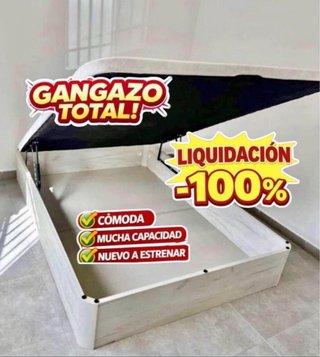 Canapé abatible madera