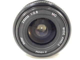 objetivo vintage no indica 28mm