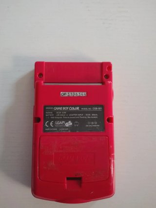 Nintendo Game Boy Color Rojo Cereza + Funda