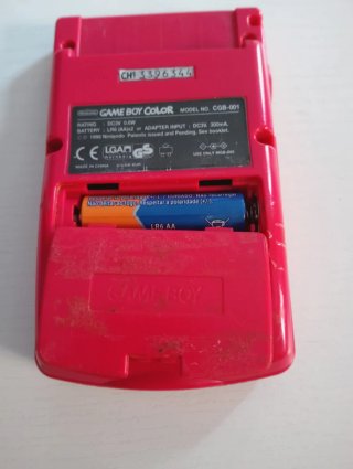 Nintendo Game Boy Color Rojo Cereza + Funda