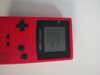 Nintendo Game Boy Color Rojo Cereza + Funda