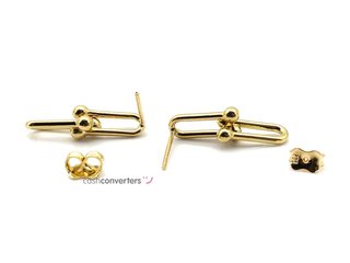 pendientes oro 18k