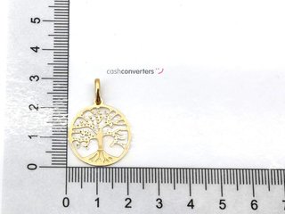 colgante oro 18k con circonita