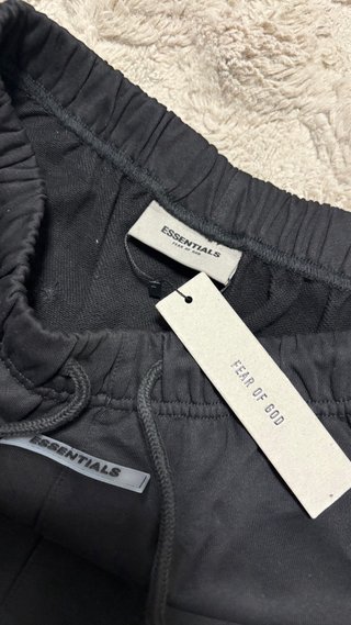 Essentials Shorts Negros