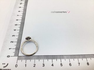 sortija oro 18k con piedra con diamante de laboratorio