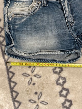 Kaporal Low Rise Denim Micro Shorts Vintage 00s M
