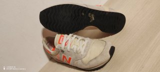 Zapatillas New Balance 400 Beige y Naranja