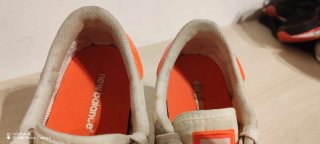 Zapatillas New Balance 400 Beige y Naranja