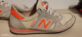 Zapatillas New Balance 400 Beige y Naranja