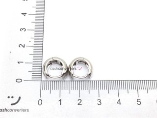 argollas plata 925mm
