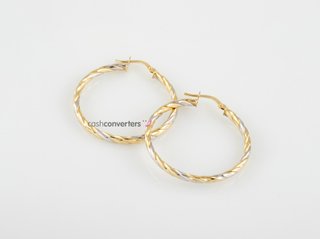 argollas oro 18k