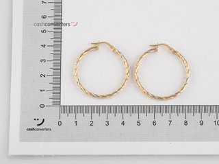 argollas oro 18k