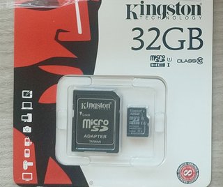 Tarjeta Micro SD Kingston 32GB Clase 10
