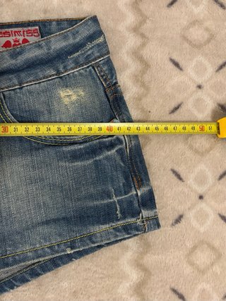 Yes!Miss Low Rise Denim Micro Shorts Vintage 00s S