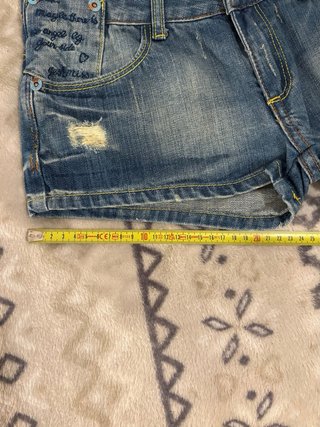 Yes!Miss Low Rise Denim Micro Shorts Vintage 00s S