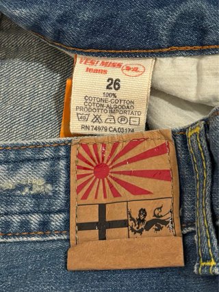Yes!Miss Low Rise Denim Micro Shorts Vintage 00s S