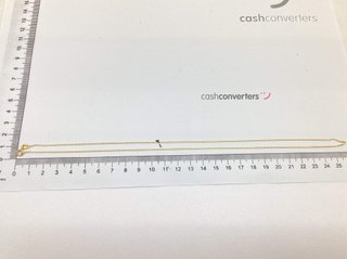 cadena oro 18k 25cm