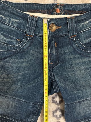 Stone Angel Low Rise Denim Shorts Vintage 00s S